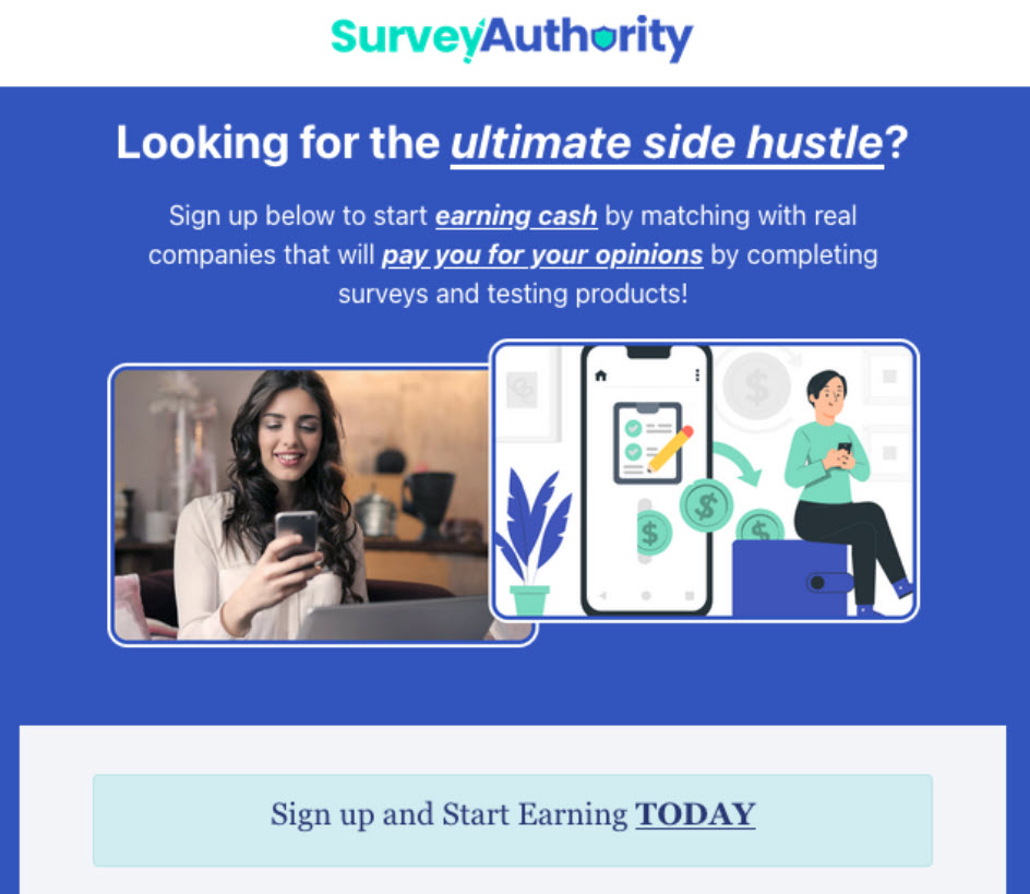 Survey Authority - Start earning with surveys and offers